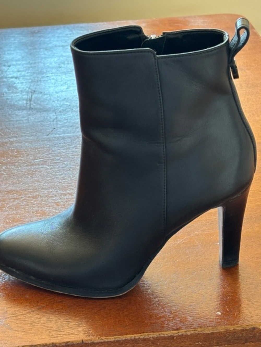Gorgeous Black Coach High Heeled Booties